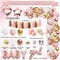 303 Pcs Baby Shower Decorations For Girl (Rosegold Baby Girl)